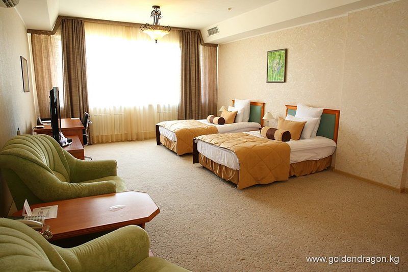 Hotel Golden Dragon Bishkek Exterior foto